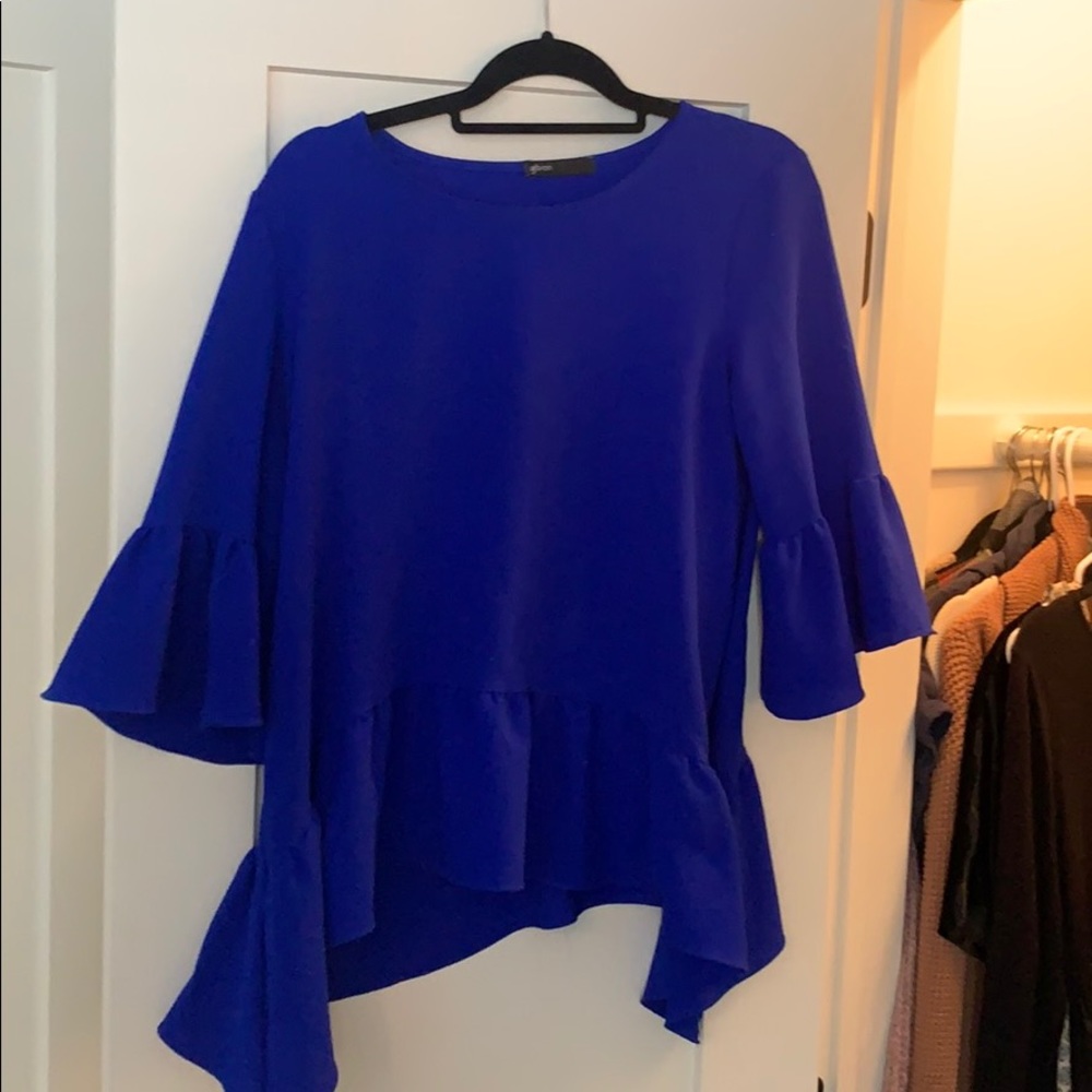 Blue short sleeve